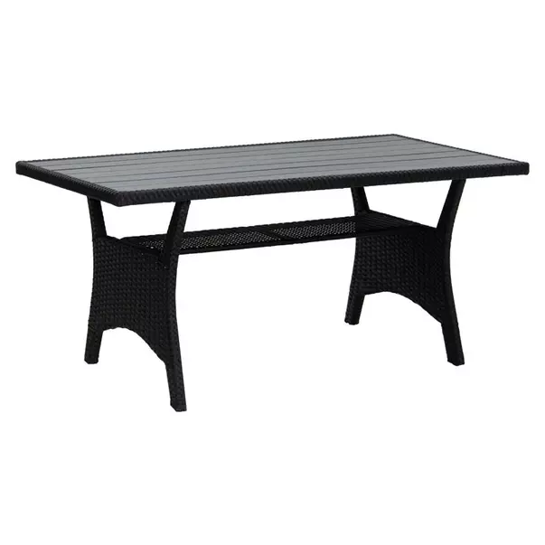 Set de gradina Pakoworld Merano 3 piese metal negru picture - 5