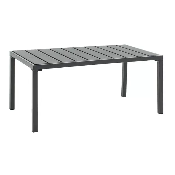 Set de gradina Pakoworld Patio 4 piese otel negru picture - 9