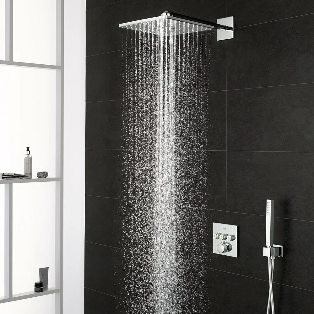 Smart H-Hec 3パック Sistem de dus Grohe SmartControl 3 iesiri incastrat patrat fara