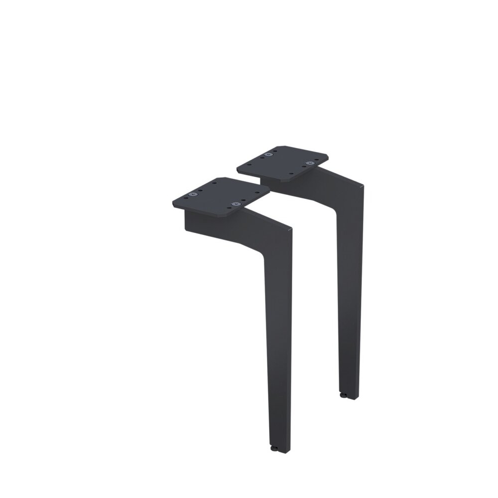 Set picioare pentru mobilier Oristo negru mat 33 cm neakaisa.ro imagine model 2022