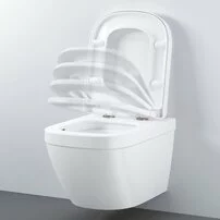 Set rezervor Grohe Rapid SL cu clapeta Skate Cosmopolitan si vas wc Grohe Euro Ceramic Triple Vortex capac soft close picture - 3