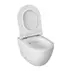 Set rezervor WC cu cadru incastrat Alcadrain AM101/1120 si clapeta M676 alb mat plus vas WC Fluminia Minerva cu capac softclose alb picture - 8