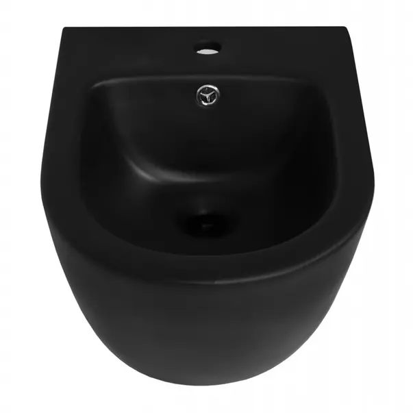 Set rezervor WC cu cadru incastrat Alcadrain AM101/1120 si clapeta M678 negru plus vas WC Rea Carlo cu capac negru si bideu cu cadru picture - 20