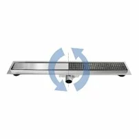 Set rigola pentru dus plus capac 100 cm Rea Pure Neo Inox picture - 7