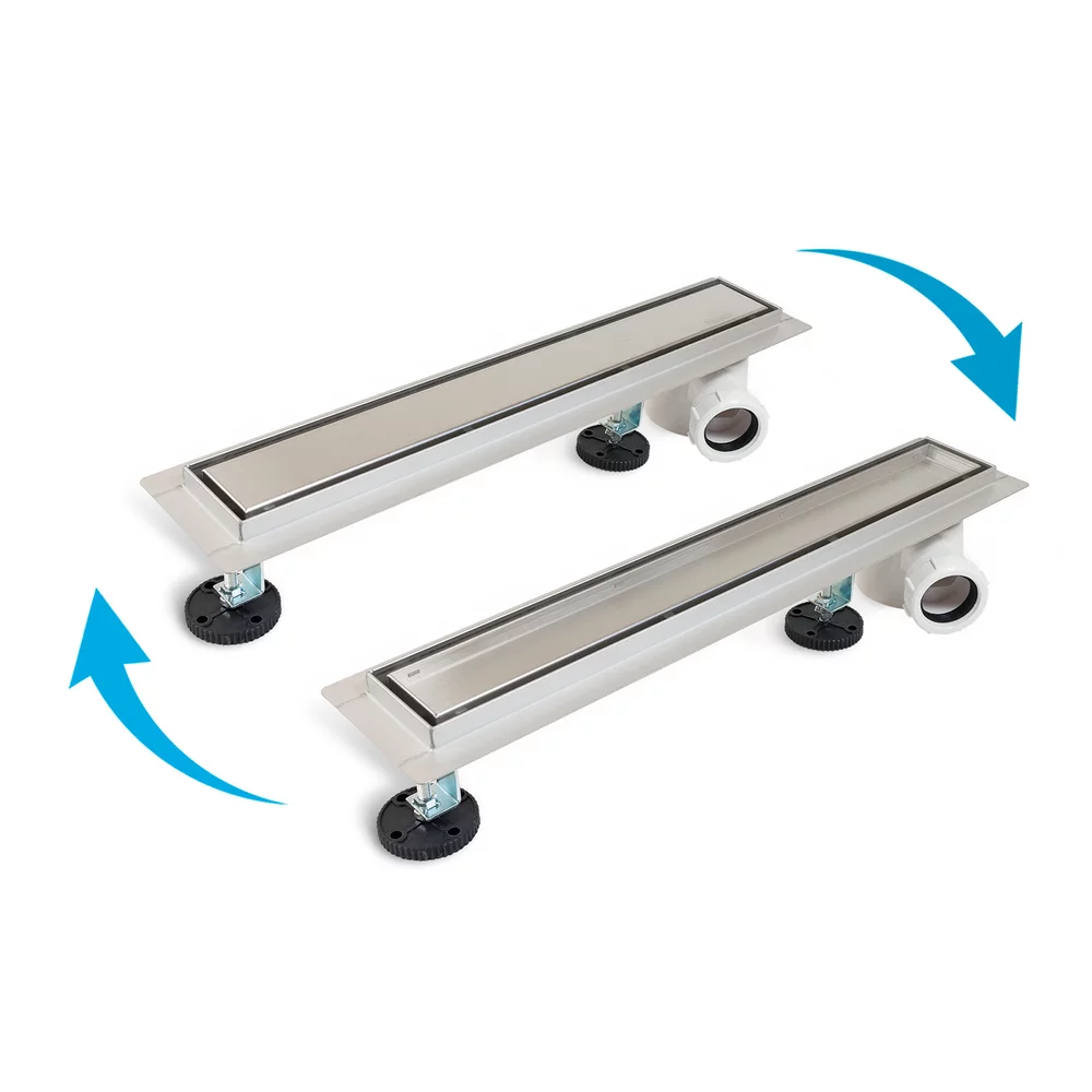 Set rigola pentru dus plus capac 70 cm Balneo Side-Drain inox
