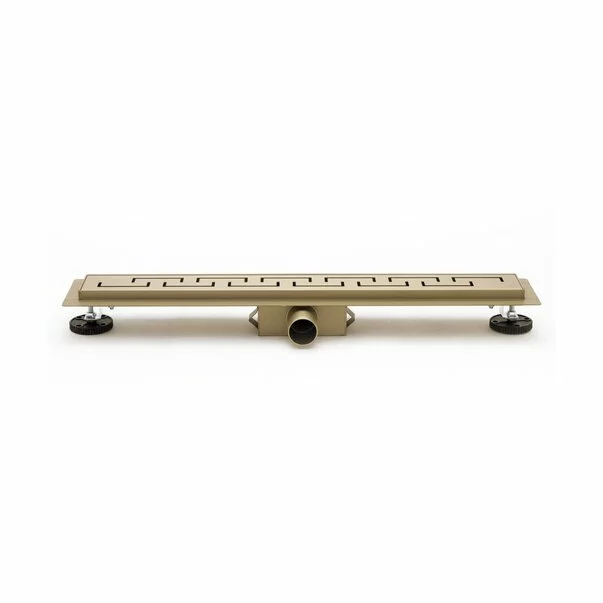 Set rigola pentru dus plus capac 80 cm Rea Greek Auriu picture - 10