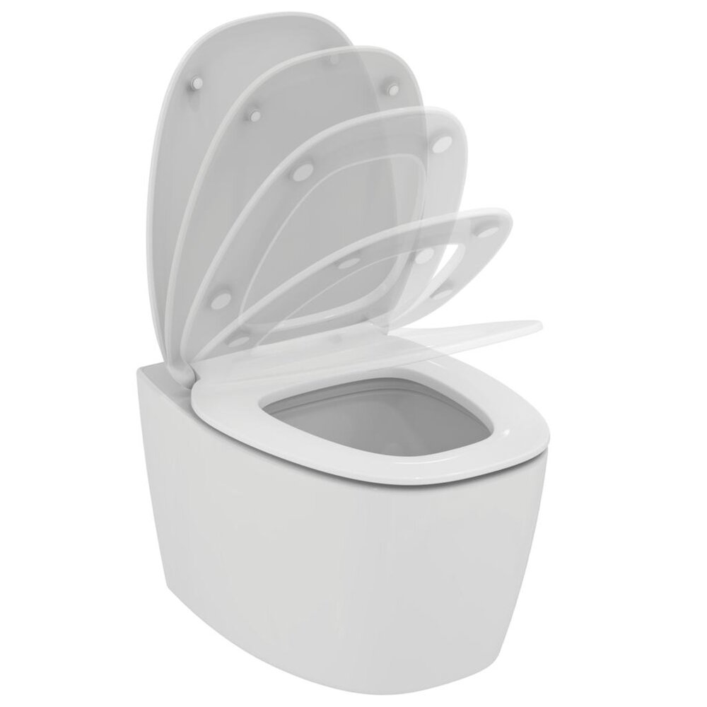 Set vas wc suspendat Aquablade si capac softclose Ideal Standard Dea Ideal Standard imagine 2022