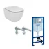 Set vas wc Ideal Standard Tesi AquaBlade cu capac soft close si rezervor Grohe cu clapeta Skate Cosmopolitan picture - 1