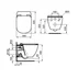 Set vas wc Ideal Standard Tesi AquaBlade cu capac soft close si rezervor Grohe cu clapeta Skate Cosmopolitan picture - 2