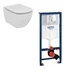 Set vas wc Ideal Standard Tesi AquaBlade cu capac soft close si rezervor Grohe cu clapeta Skate Air picture - 1