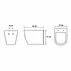 Set vas wc negru suspendat Rea Carlo Mini rimless capac slim softclose picture - 3