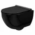 Set vas wc negru suspendat Rea Carter rimless capac softclose picture - 1