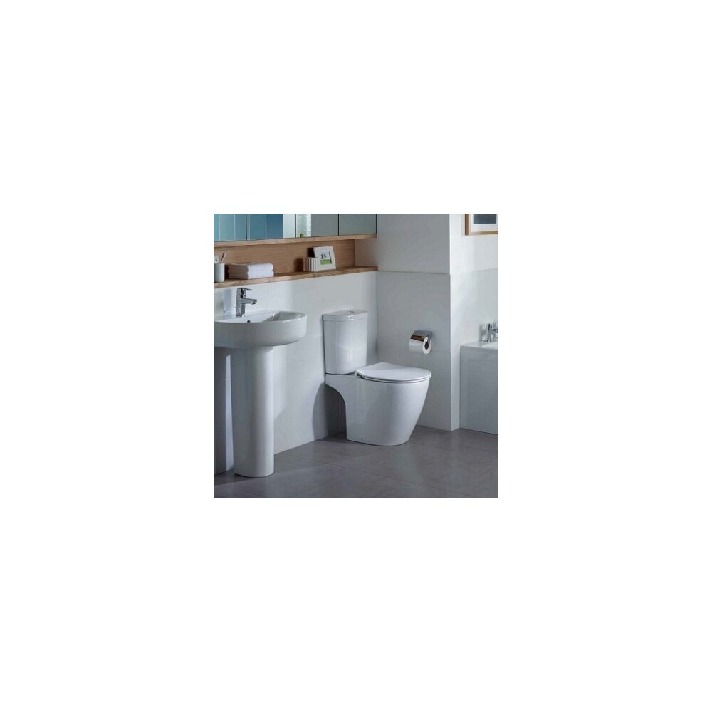 Set vas wc pe pardoseala capac slim softclose si rezervor Arc Ideal Standard Connect Aquablade Aquablade