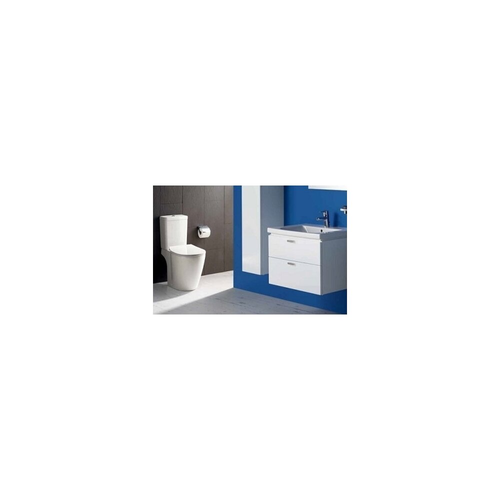 Set vas wc pe pardoseala capac slim softclose si rezervor Cube Ideal Standard Connect Aquablade Aquablade