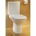 Set vas WC pe pardoseala Cersanit Carina New Clean On cu rezervor si capac alb picture - 5