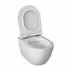 Set vas WC suspendat Fluminia Minerva rimless cu capac softclose alb picture - 2
