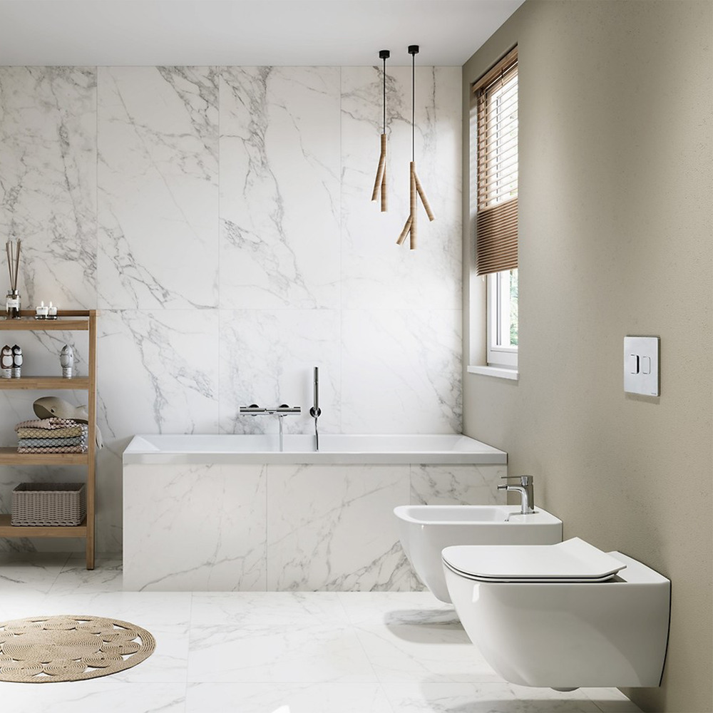Imagine Set Vas Wc Suspendat B245 Cersanit Virgo Si Capac Slim Softclose