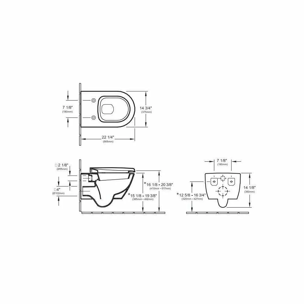 Set vas wc cu bideu suspendat Villeroy&Boch Subway 2.0 si capac