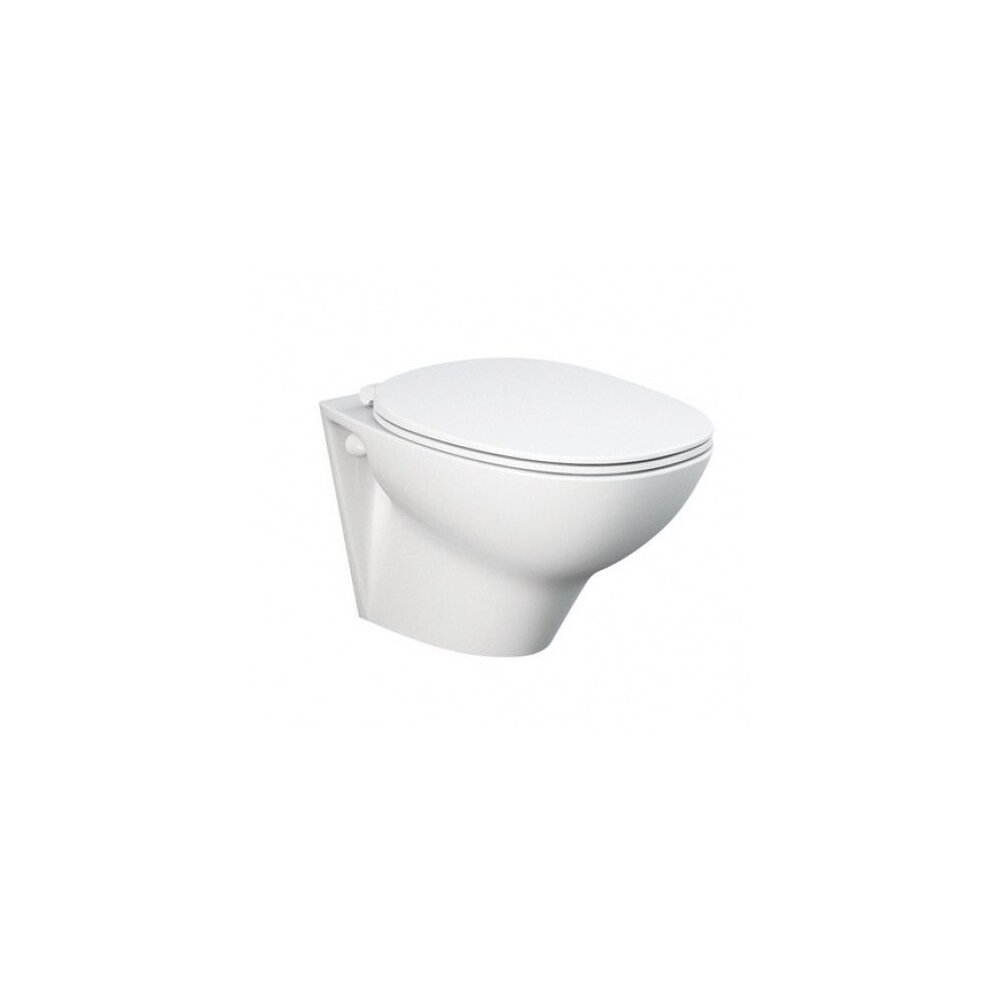 Set vas wc suspendat cu capac softclose Rak Ceramics Morning Rimless ||Obiecte