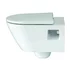 Set vas WC suspendat Duravit D-Neo Rimless compact 48 cm cu capac softclose picture - 7