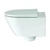 Set vas WC suspendat Duravit D-Neo Rimless cu capac softclose si fixare ascunsa picture - 7
