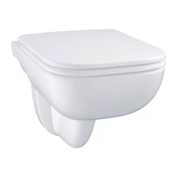 Set vas WC suspendat Grohe Start Edge rimless alb cu capac softclose picture - 3