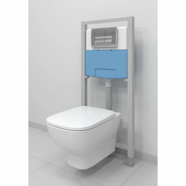 Set vas wc suspendat Ideal Standard Esedra AquaBlade cu capac inchidere lenta si rezervor Ideal Standard Prosys picture - 2