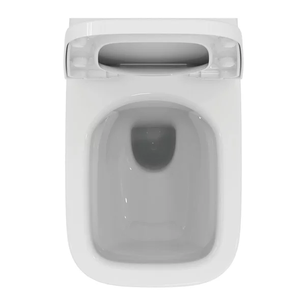 Set vas WC suspendat Ideal Standard I.life B cu capac slim softclose si set rezervor cu cadru incastrat si clapeta alba picture - 8