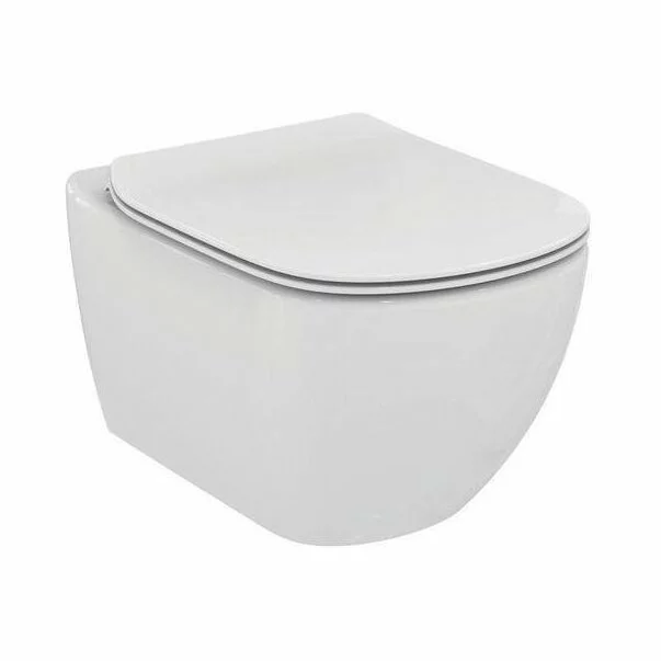 Set vas wc suspendat Ideal Standard Tesi AquaBlade cu capac inchidere normala si rezervor Ideal Standard Prosys picture - 2