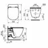 Set vas wc suspendat Ideal Standard Tesi AquaBlade cu capac inchidere lenta si rezervor Ideal Standard Prosys picture - 4