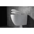 Set vas wc suspendat Rea Carlo Mini Basic rimless alb cu capac softclose picture - 6