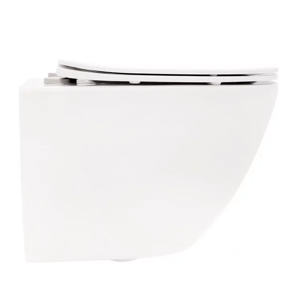 Set vas WC suspendat Rea Carlo Mini rimless alb cu capac softclose picture - 4