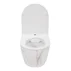 Set vas wc suspendat Rea Carlos rimless alb cu capac softclose picture - 4