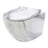 Set vas wc suspendat Rea Carlos rimless granit cu capac softclose picture - 1