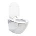 Set vas wc suspendat Rea Carlos rimless granit cu capac softclose picture - 5