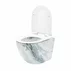 Set vas wc suspendat Rea Carlos rimless granit cu capac softclose alb picture - 3