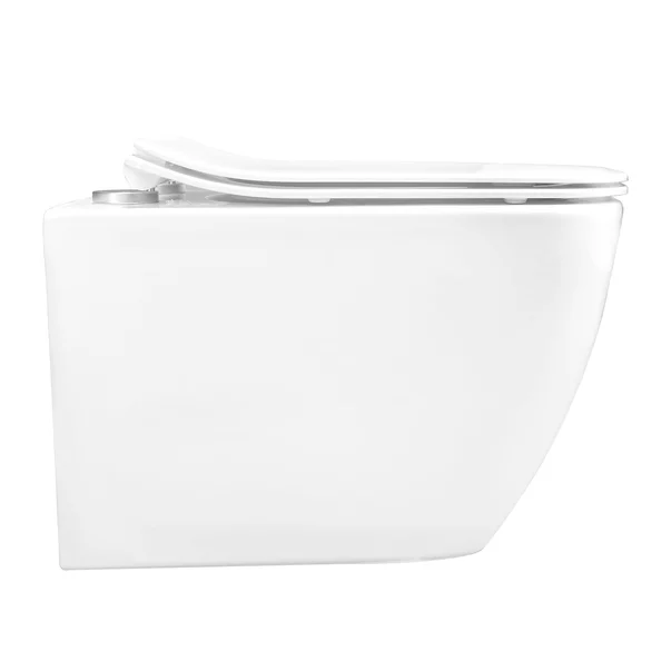 Set vas WC suspendat Rea Martin rimless cu capac softclose alb picture - 6