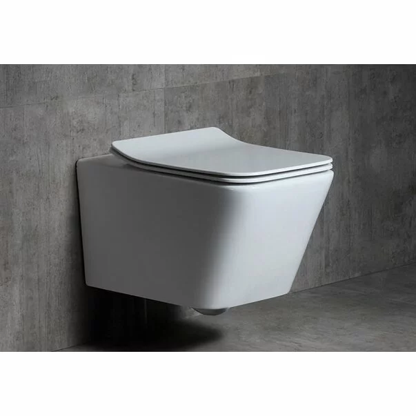 Set vas wc suspendat Rea Ramon rimless capac softclose picture - 5