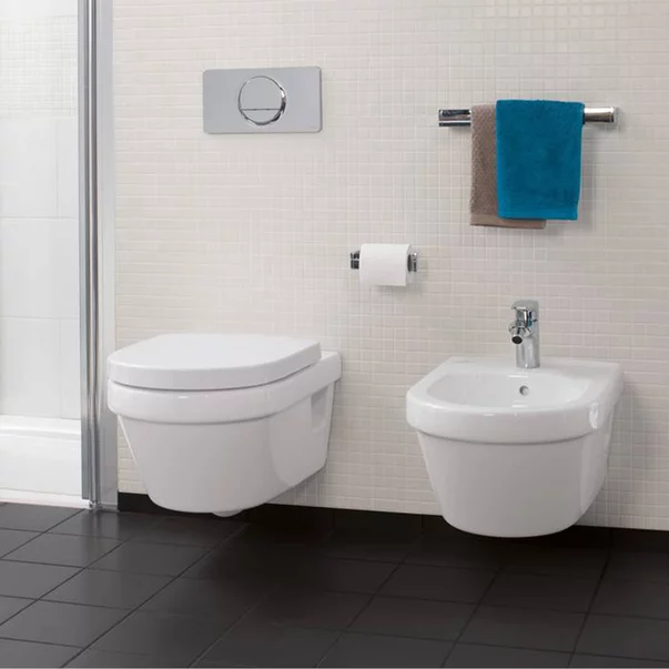 Set vas WC suspendat Villeroy&Boch Architectura rimless alb cu capac softclose picture - 11