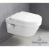 Set vas wc suspendat Villeroy&Boch Arhitectura cu capac si rezervor cu clapeta crom Geberit Delta - 4
