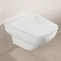 Set vas wc suspendat Villeroy&Boch Joyce Direct Flush cu capac slim soft close
