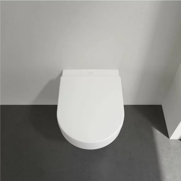 Set vas wc suspendat Villeroy&Boch Omnia Architectura DirectFlush cu capac softclose alb picture - 8
