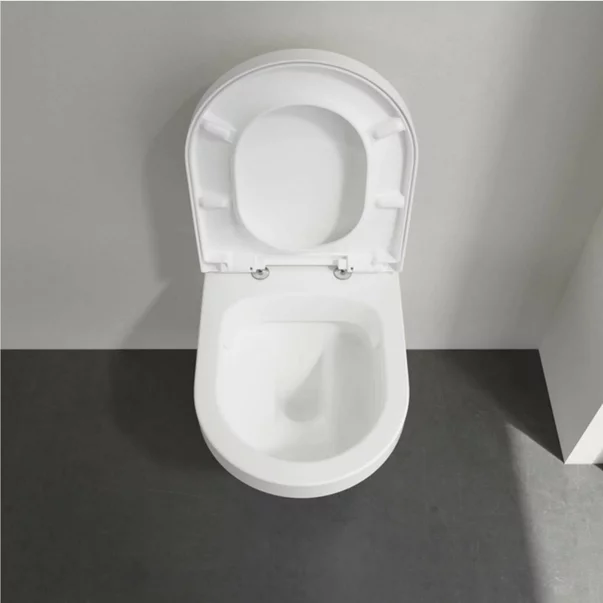 Set vas wc suspendat Villeroy&Boch Omnia Architectura DirectFlush cu capac softclose alb picture - 3