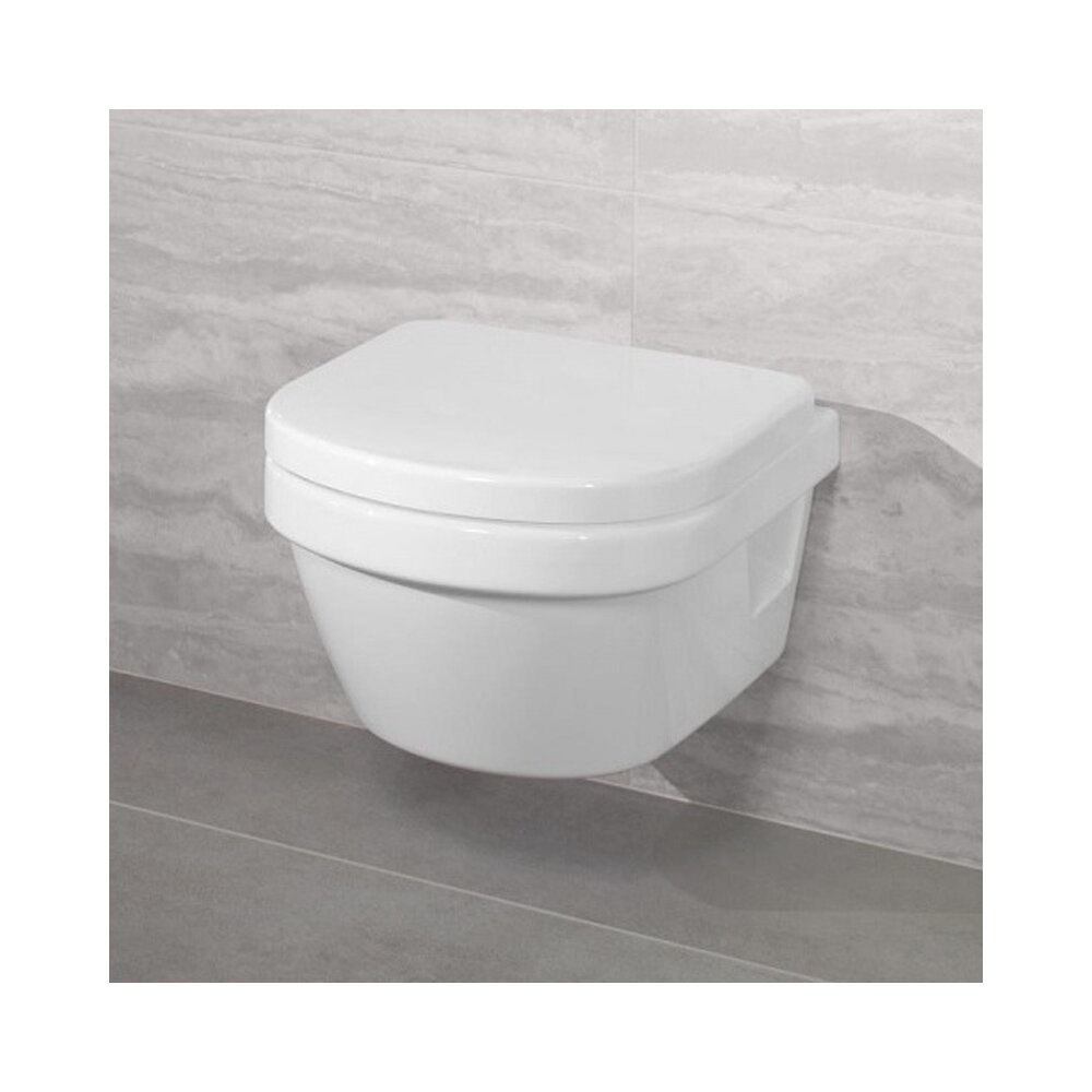 Set vas wc suspendat Villeroy&Boch Architectura XXL Direct Flush cu capac soft close neakaisa.ro imagine 2022