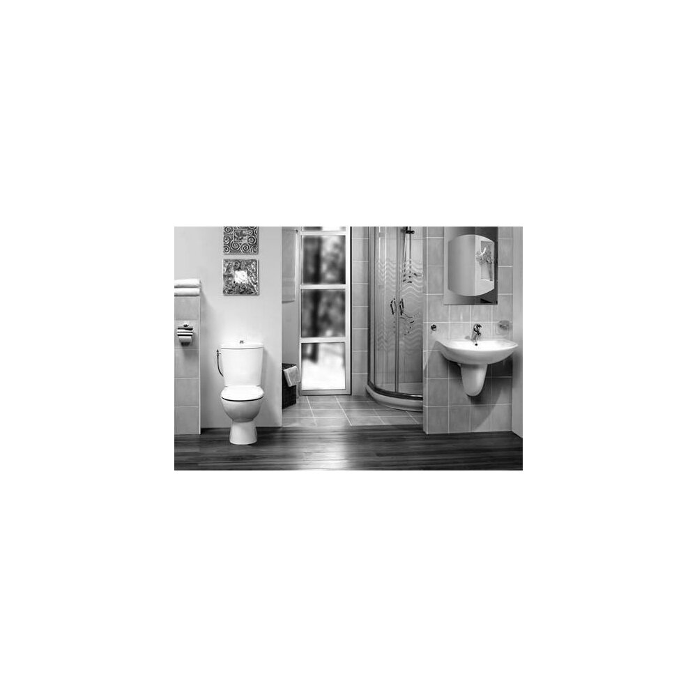 Set vas wc Vidima Style si rezervor pe pardoseala cu functie bideu slim neakaisa.ro