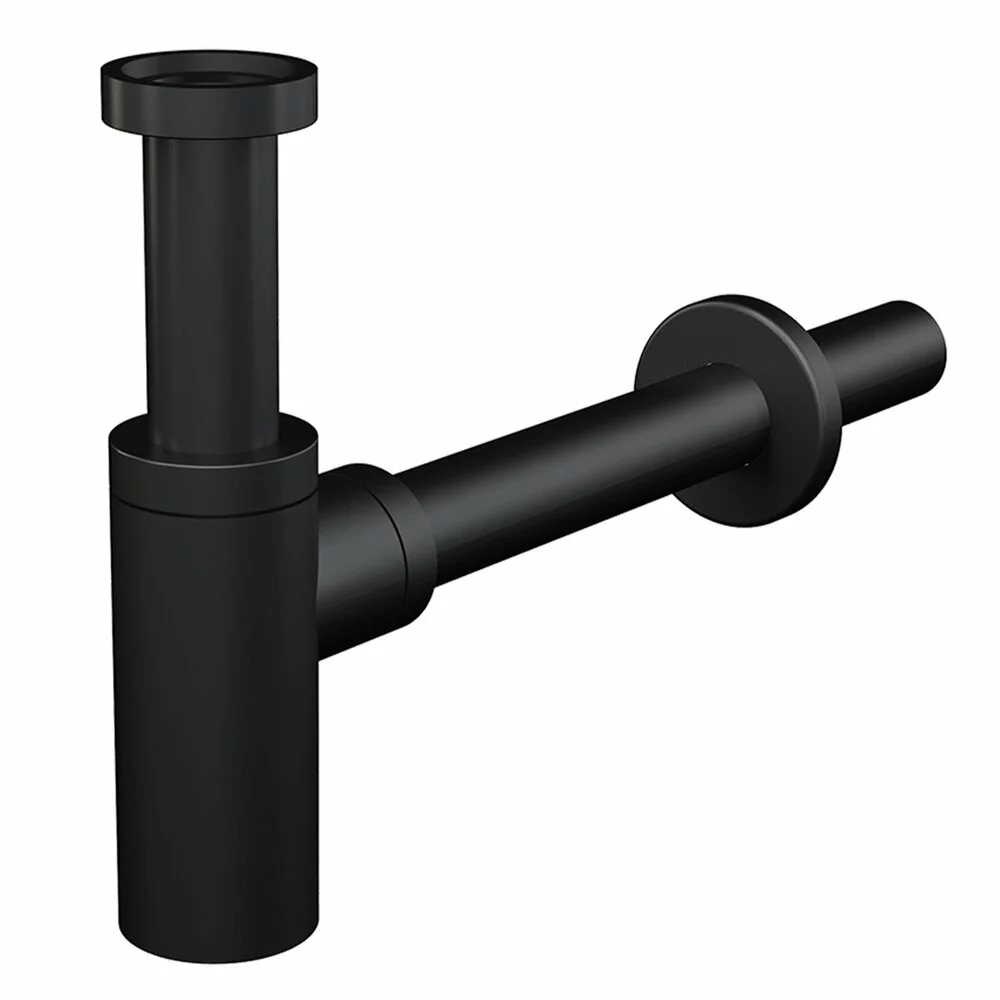 Sifon lavoar negru Alca A400BLACK DN32 metalic A400BLACK | Neakaisa.ro