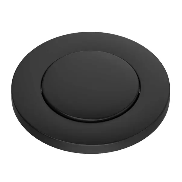 Sifon Push to Open Quadron Unique finisaj negru carbon pentru chiuvete granit 1 cuva picture - 2