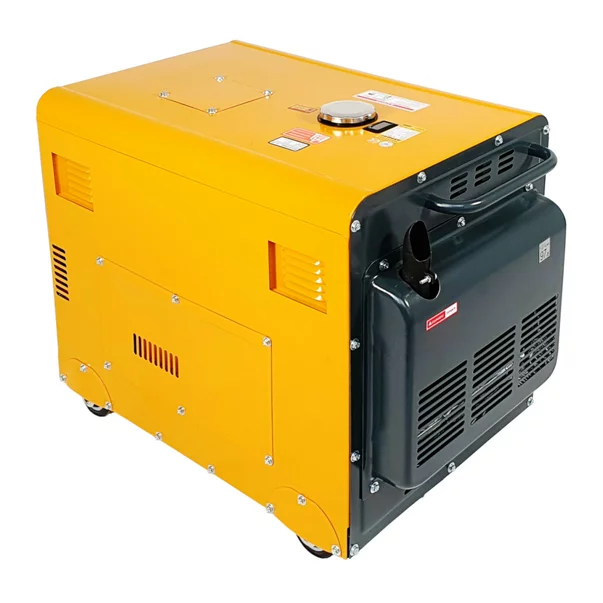 Generator insonorizat Stager DG 5500S+ATS diesel monofazat 4.2kW, 3000rpm, cu automatizare picture - 3