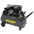 Compresor aer 100L Stager HMV0.25/100 8bar, 324L/min, monofazat, angrenare curea picture - 3