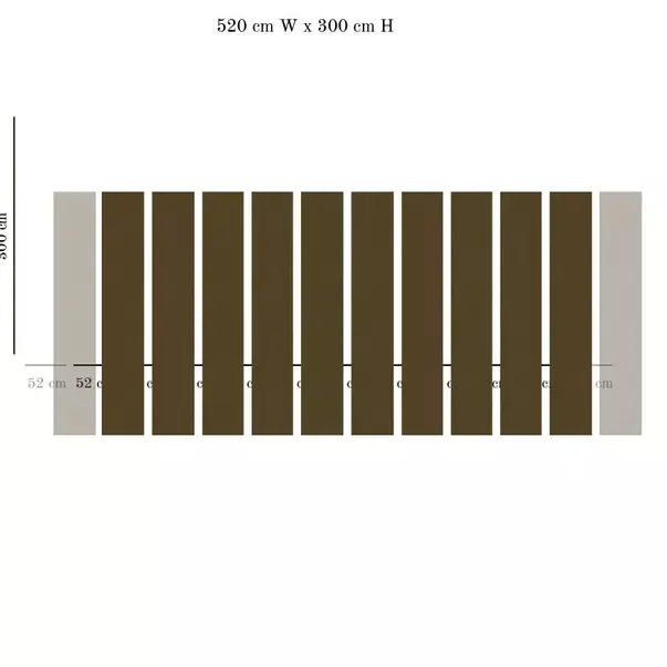 Tapet VLAdiLA Cedar muslin 520 x 300 cm picture - 3